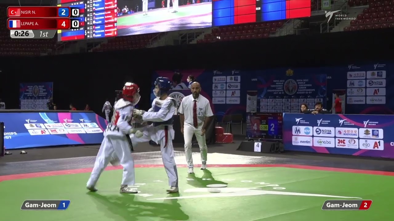 415 R32 Boys  37kg TUR NISIR N  FRA LEPAPE A