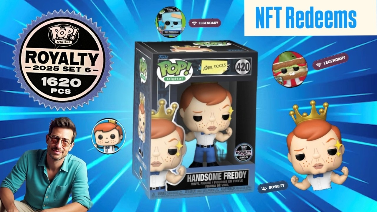 April Fools 2025 Set 6 FUNKO NFT Redeemables Unboxing Episode #newepisode