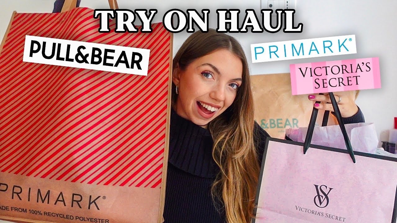 TRY ON HAUL PER LE FESTE 🛍🎄✨ Primark, Pull&Bear, Victoria's Secret, Burga