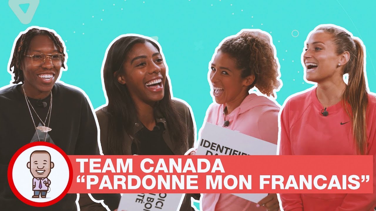 TEAM CANADA PARDONNE MON FRANCAIS | CABBIE PRESENTS