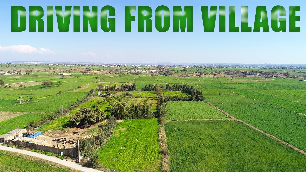 Driving from Village Gojra Gujar Khan