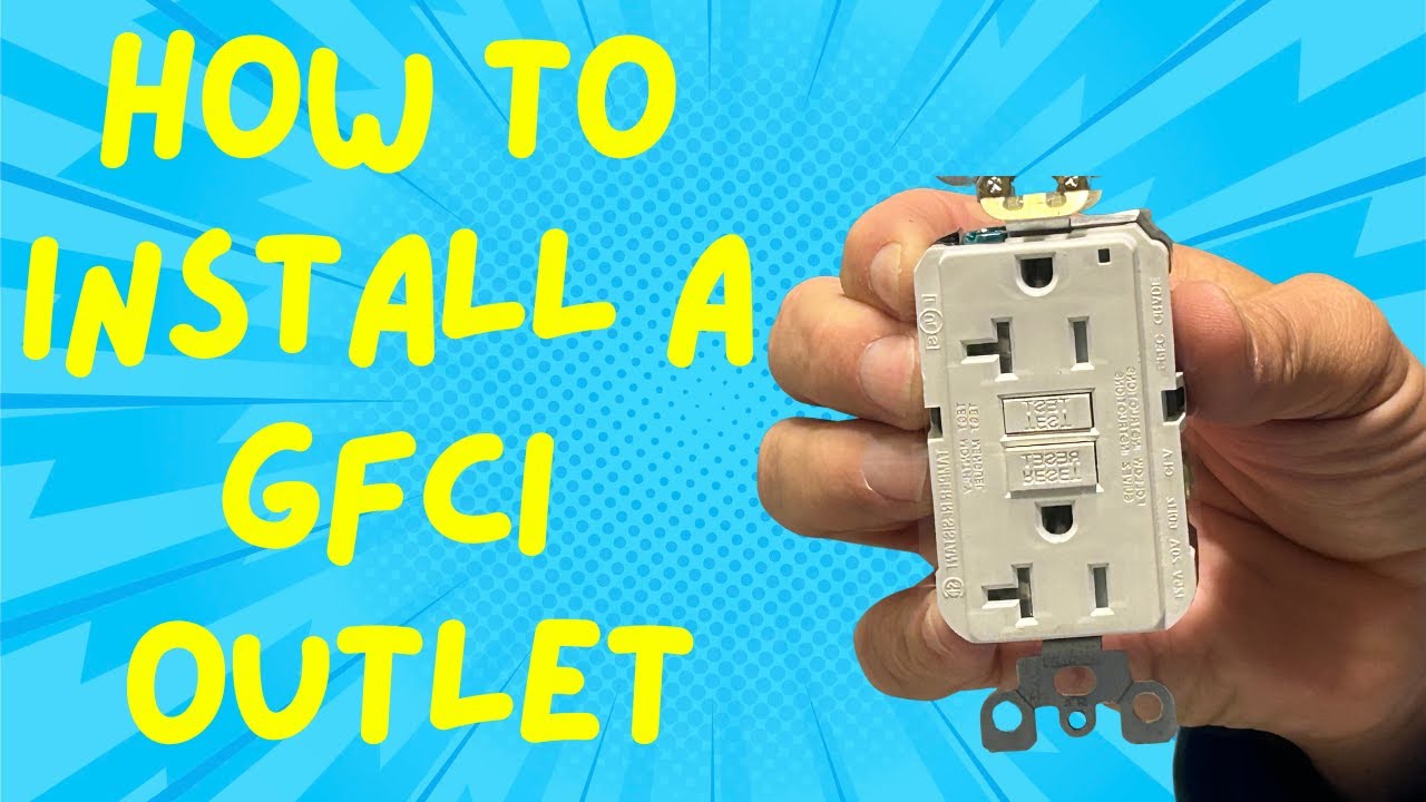 How to Install or Replace a GFCI Outlet | Step-by-Step Guide
