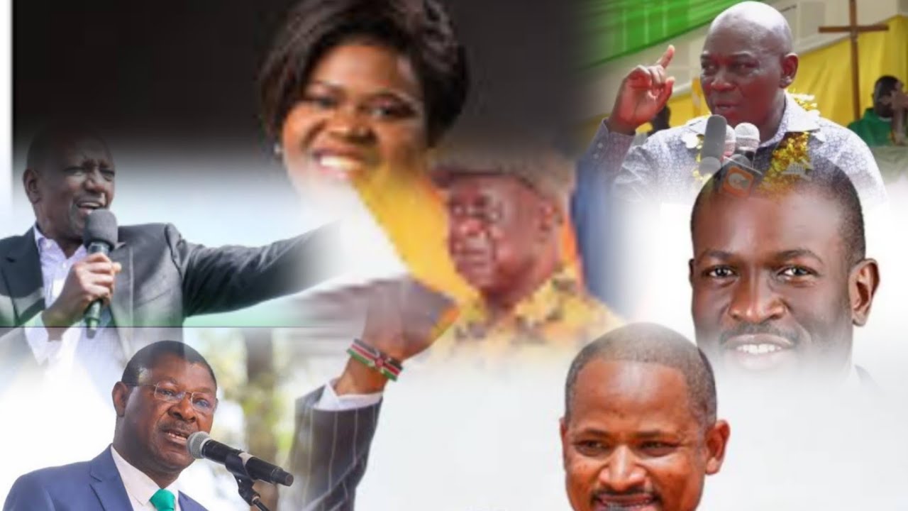 Wanga,Oburu,Babu,Sifuna,Caroli Ruto and Wetangula . Sifuna I am the supervisor of 10 point agenda.