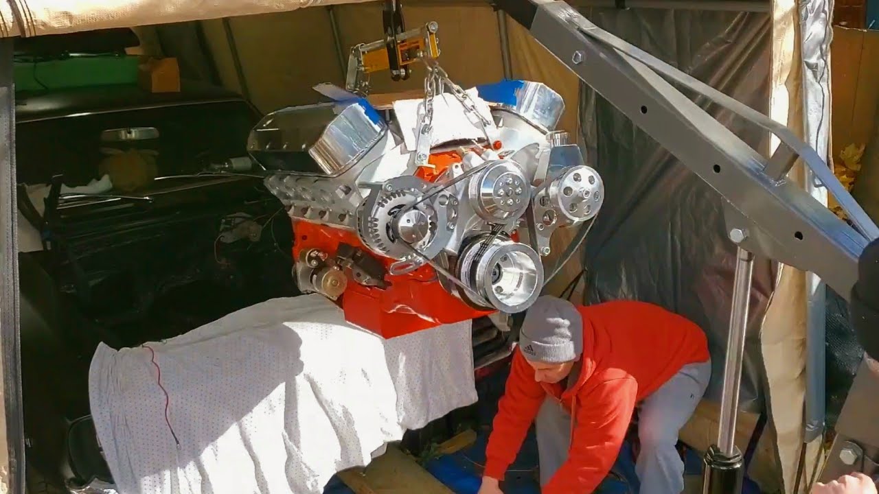 1969 Camaro Engine Install Swap (600HP!)