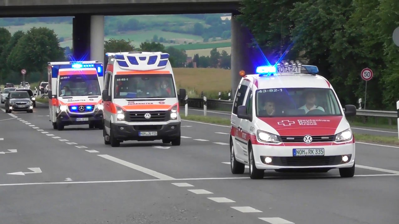 NEF DRK Northeim + KTW JUH Northeim + RTW JUH Northeim
