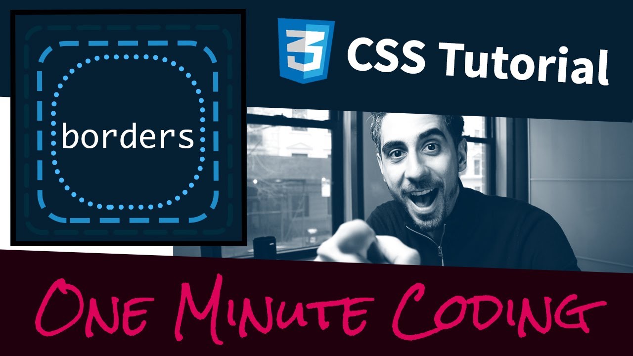 CSS Borders - One Minute Coding