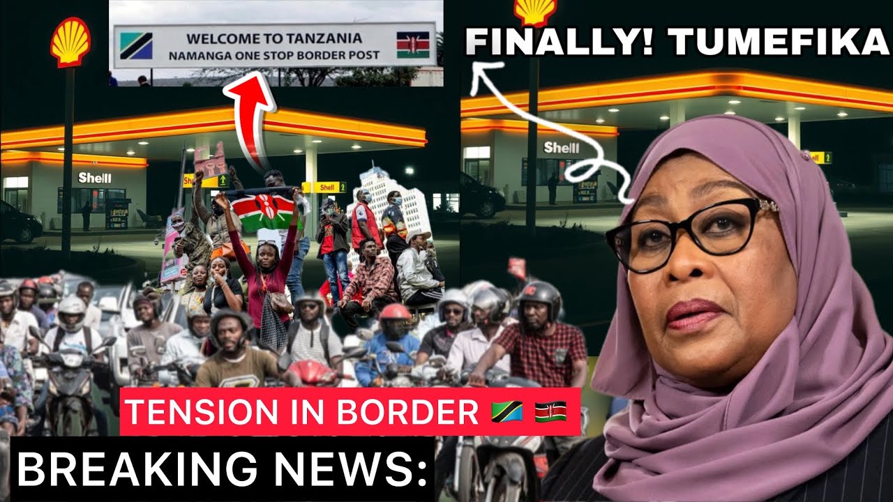 🔥 Namanga ni Risasi Tu: Kenya GENZ Attacks TZ Soldiers & Entered Tanzania For Maandamano” 🔥