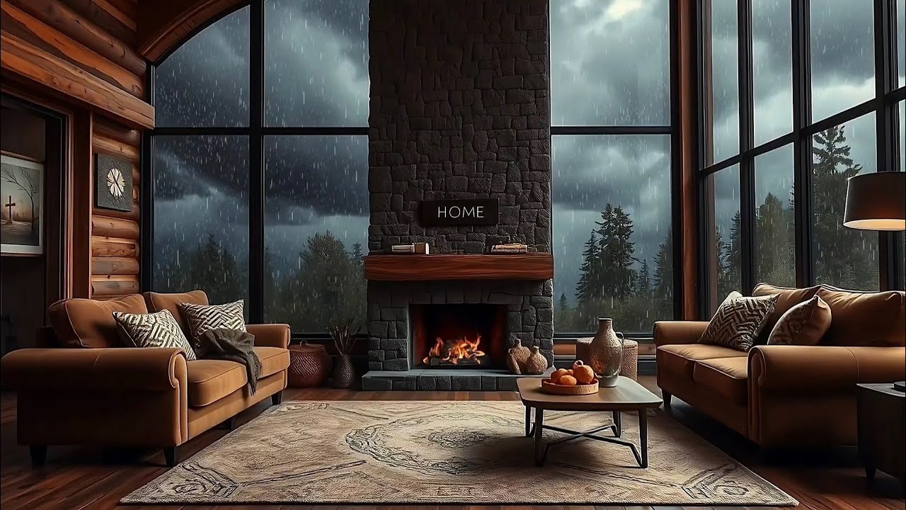 Heavy rain sounds 2 hours - heavy rain sounds nature - heavy rain sounds for sleep 2 hours