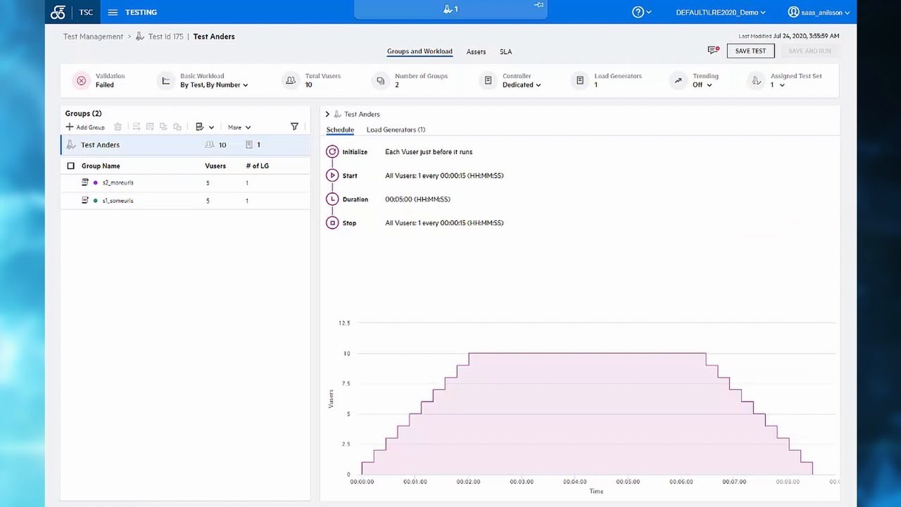 How to Quickly Set Up and Run Performance Tests with Micro Focus LoadRunner Enterprise
