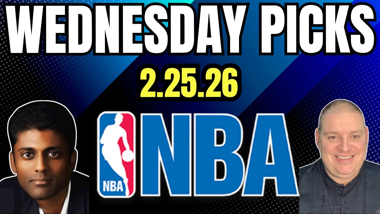 Wednesday NBA Picks - 2/25/26 l Craig Trapp & Indian Cowboy NBA Picks & Predictions