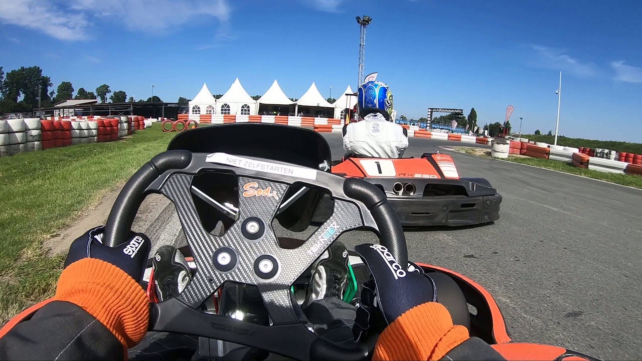 Go Karting karten Lelystad VT250 open session 06-08-2020, Laughing out loud at my friend...!!!