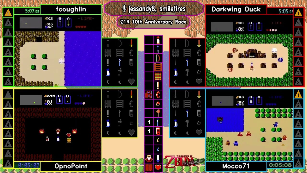 Zelda 1 Randomizer 10th Anniversary Race