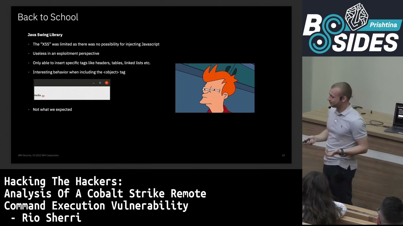 Hacking the Hackers: Analysis of a Cobalt Strike Remote Command Execution Vulnerability - Rio Sherri