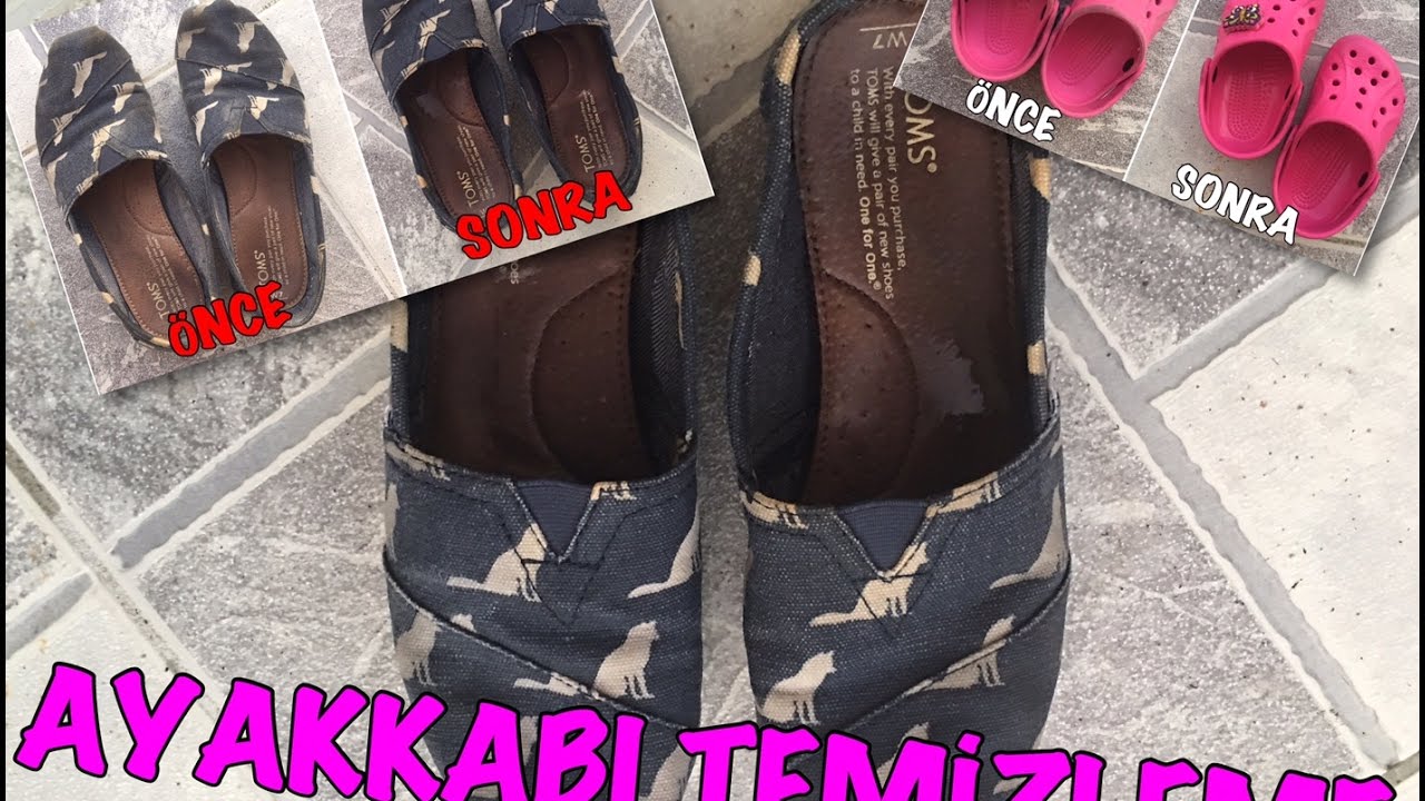 TOMS VE CROCS TEMİZLİĞİ