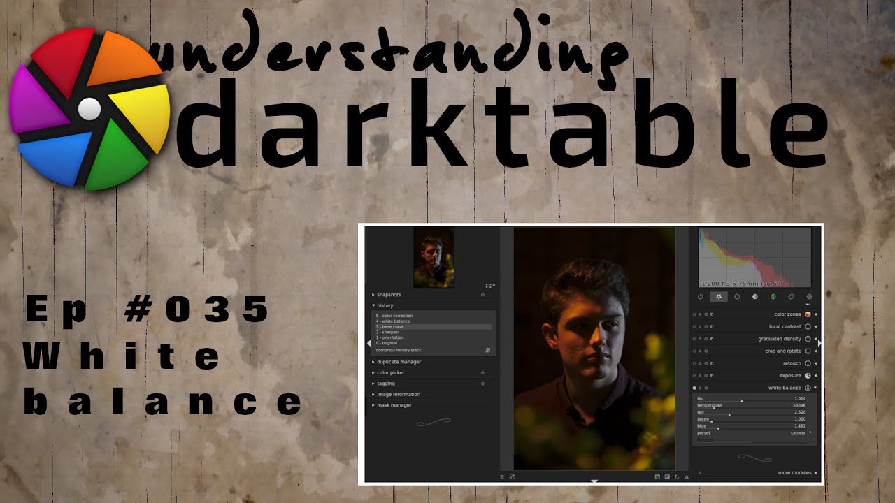 darktable ep 035 - White balance