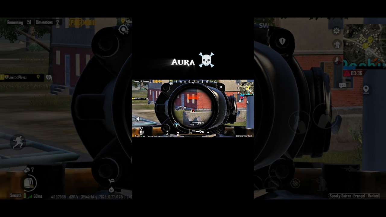 Aura ☠️ #pubgmobile #bgmi #fastestmobileplayer