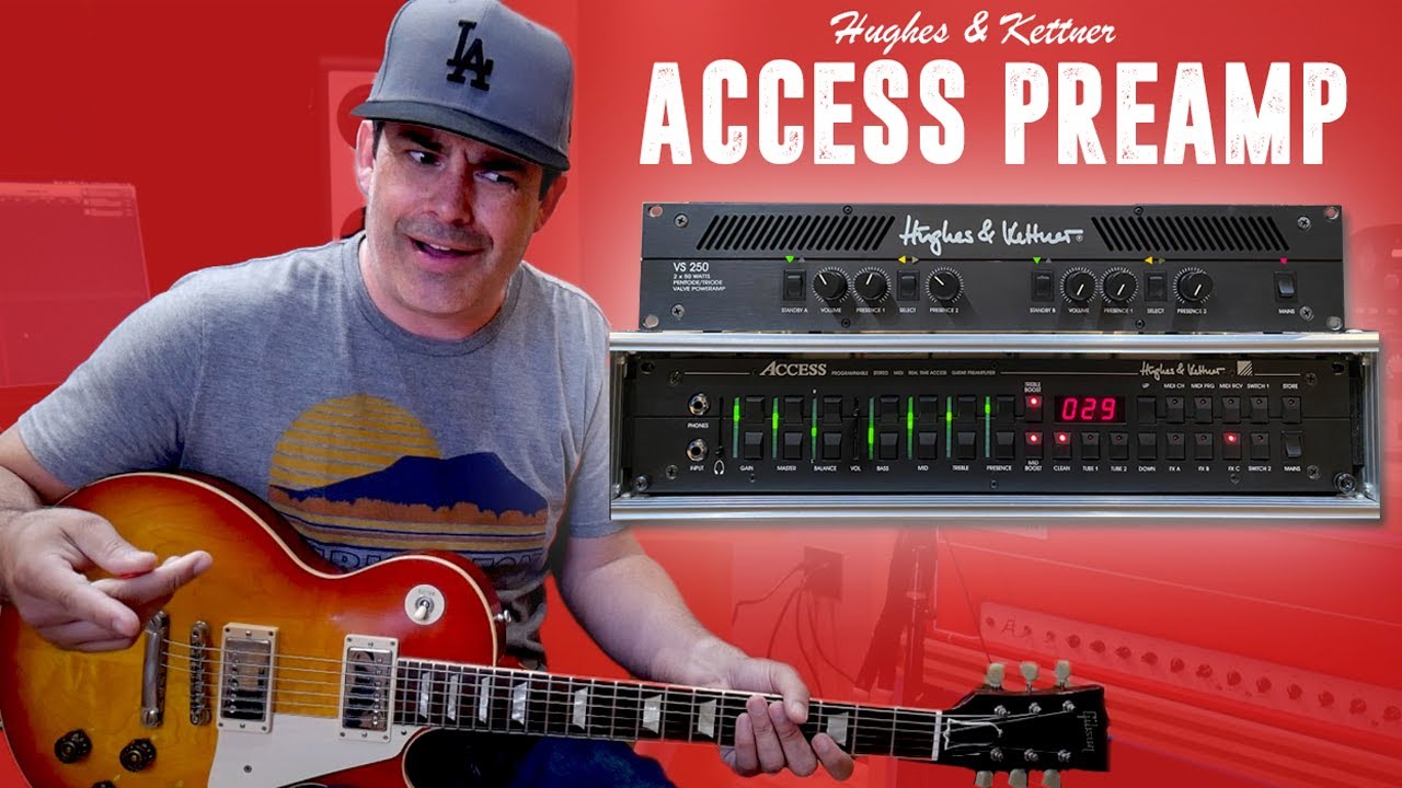 Hughes & Kettner Access Preamp play through