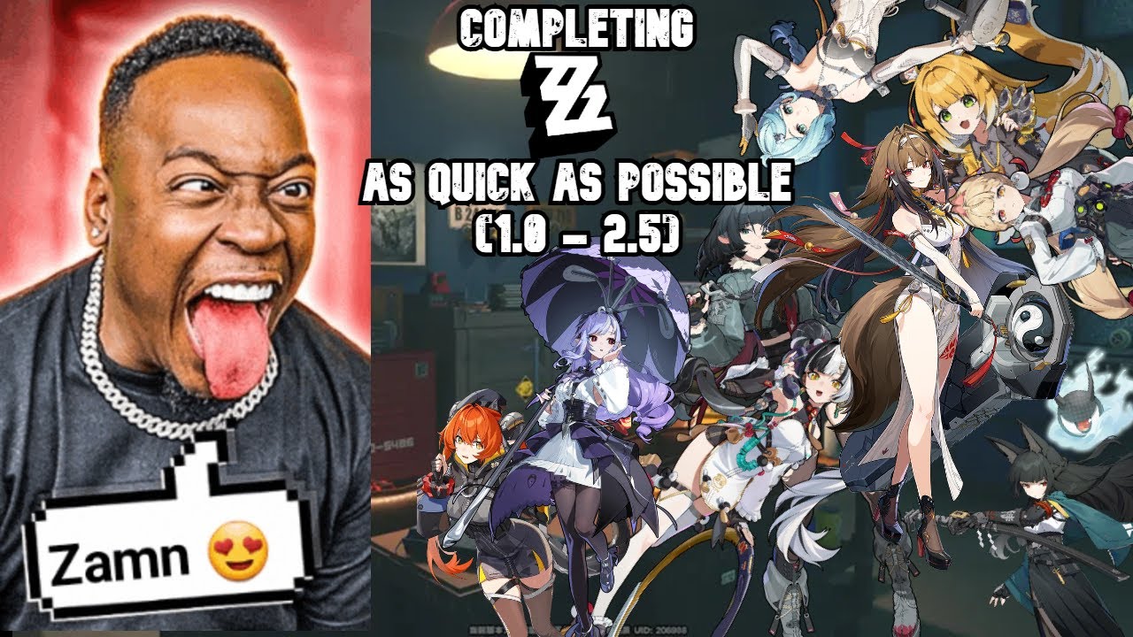 completing zenless zone zero story as quick as possible (Day 6)