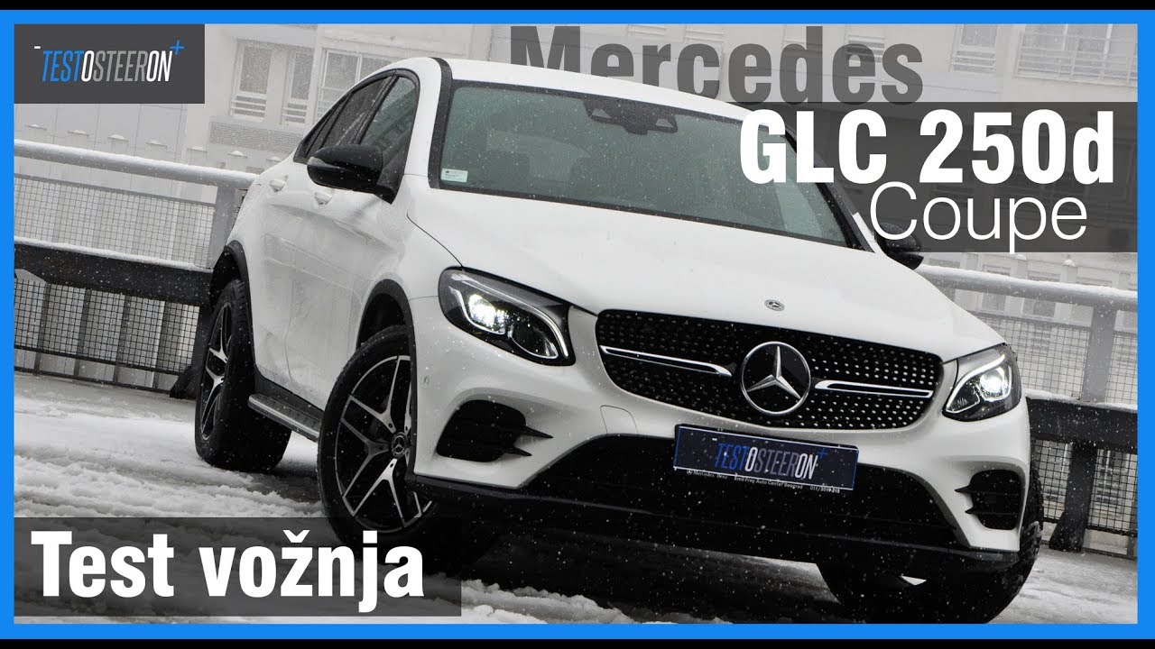 TEST VOŽNJA///Merc GLC 250d Coupe 4matic AMG///GLC Coupe ili BMW X4?