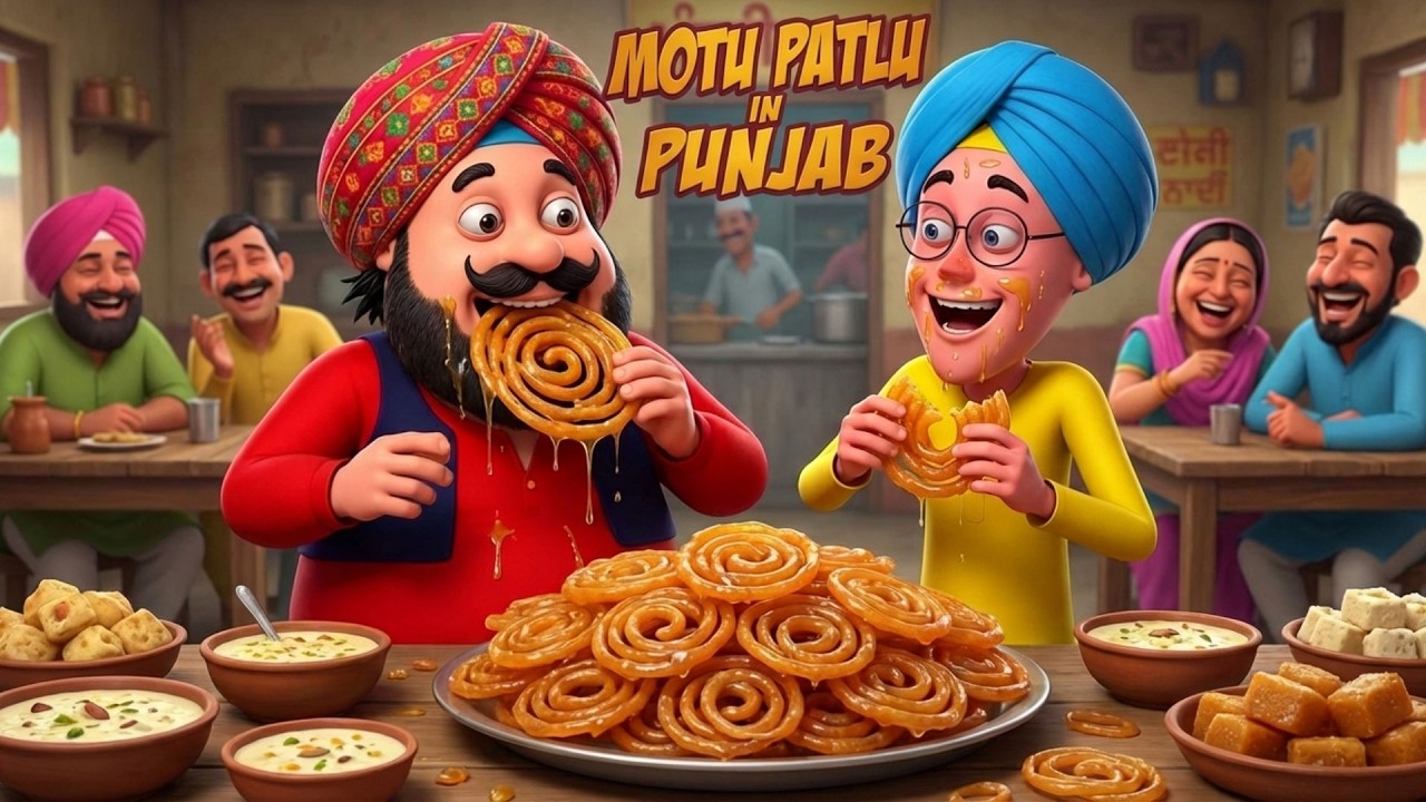 Motu का अफलातूनी चश्मा | Motu Patlu Punjab Special | Motu Patlu | मोटू पतलू