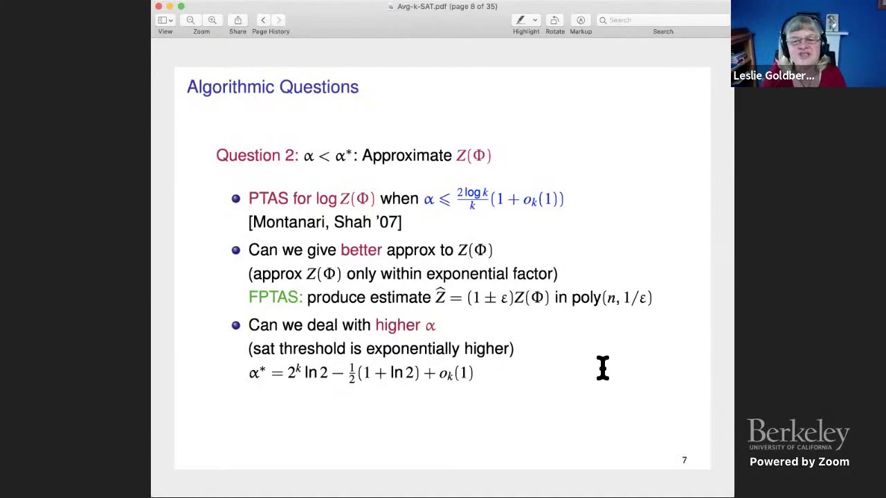 Counting Solutions to Random CNF Formulas