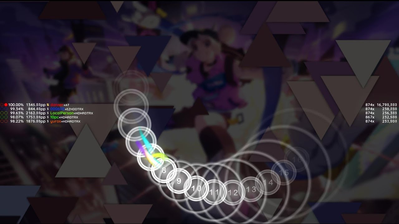 18⭐ osu! knockout in 1,000fps! | Camellia - Xeroa [PREON]