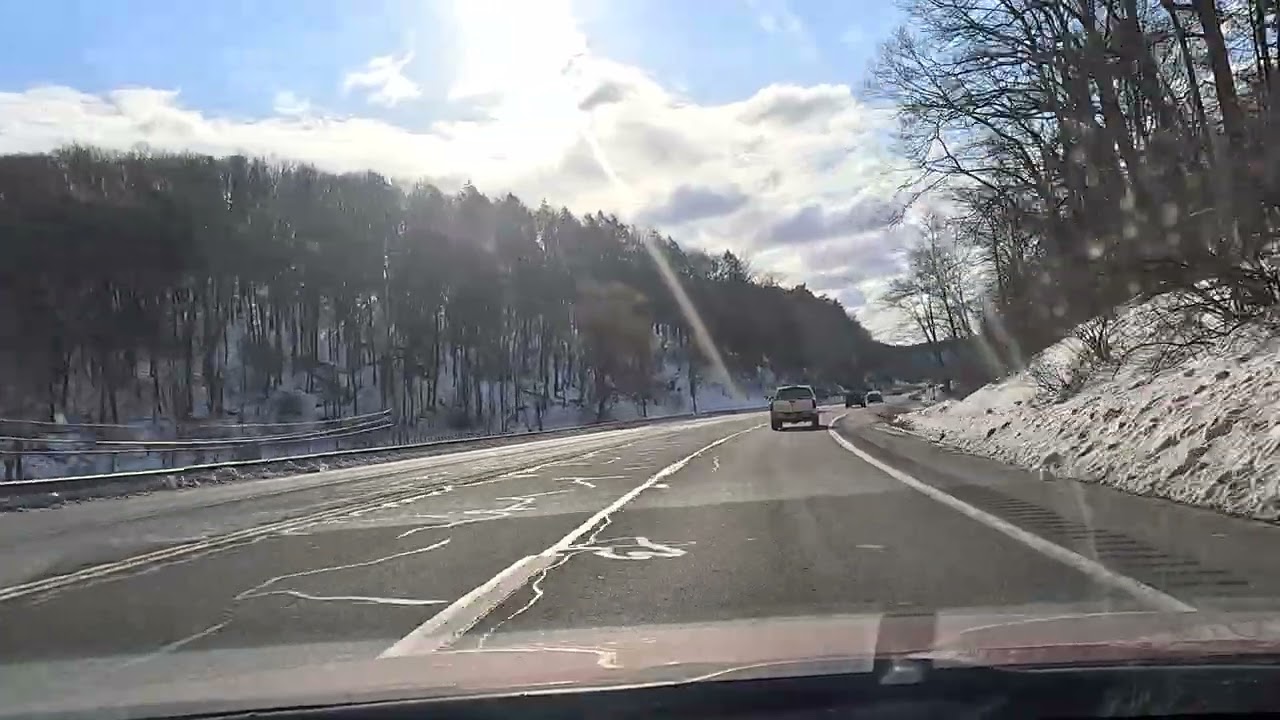 Driving from Lewisburg to Paxtonia, PA (morning) (02/12/2026)