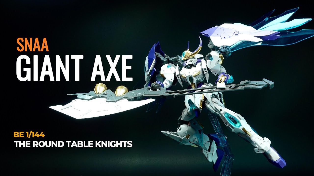 GIANT AXE LANCELOT SC-005 | SNAA MODEL KIT | THE ROUND TABLE KNIGHTS | SPEED BUILD | ASMR