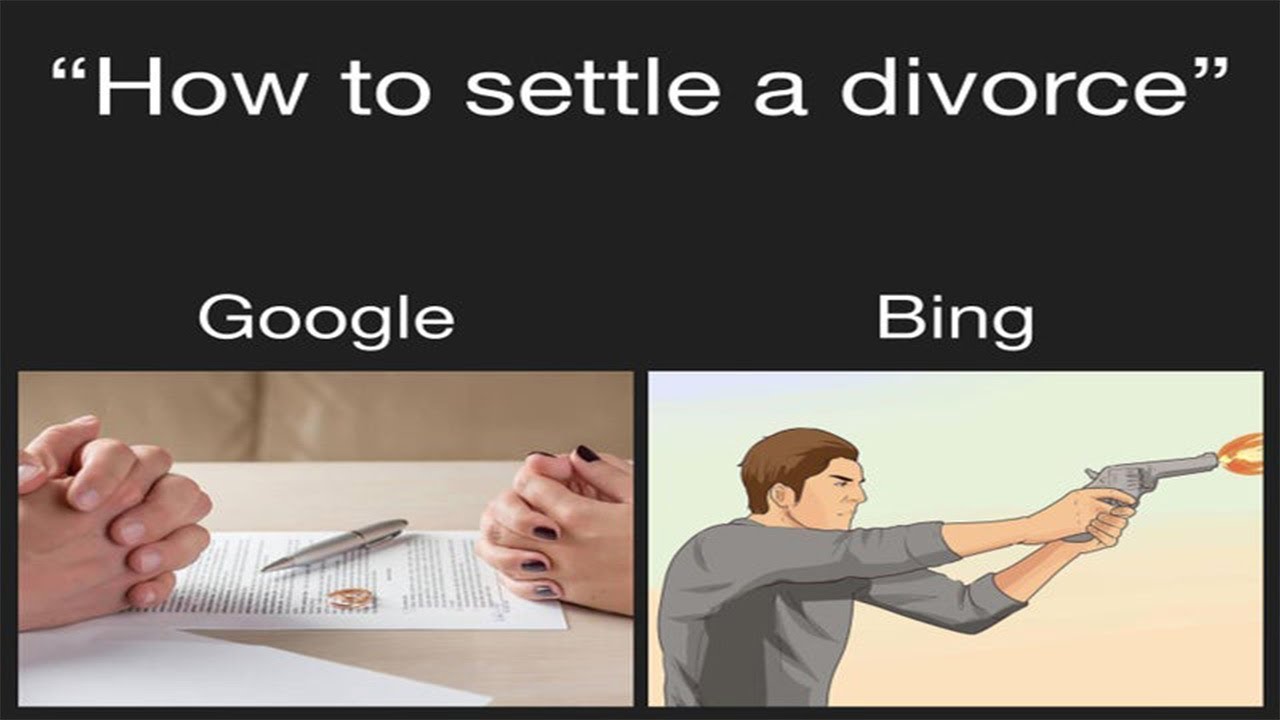 GOOGLE VS BING MEME COMPILATION