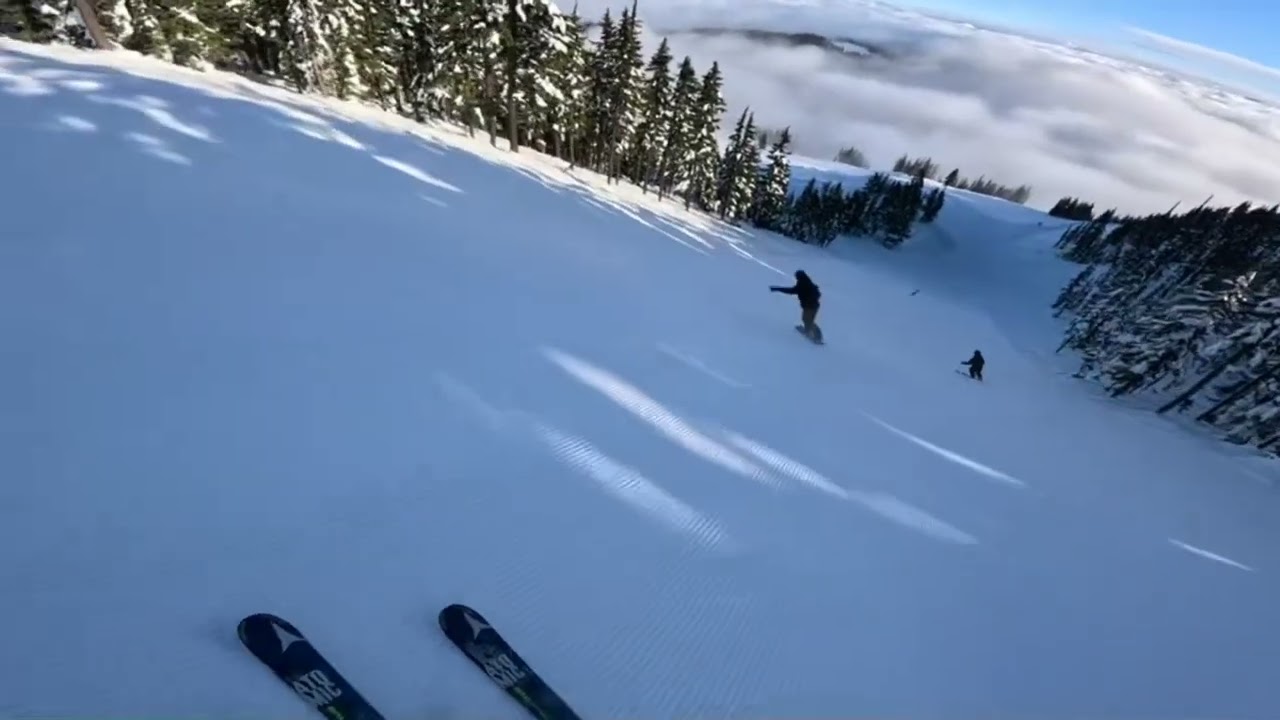 Skiing at silver mountain (resort part 1)