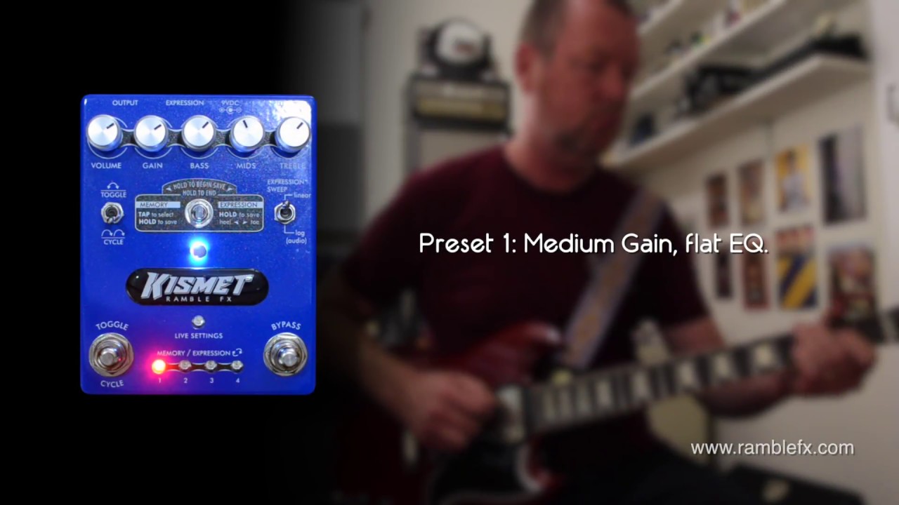 Ramble FX: KISMET overdrive/distortion - in context