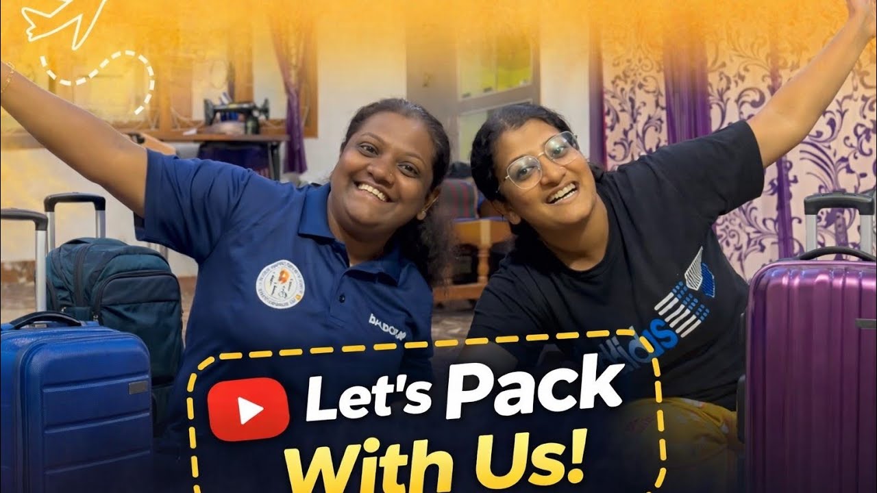 Let’s Pack With Us 🧳 | Packing Vlog | Sis & Co