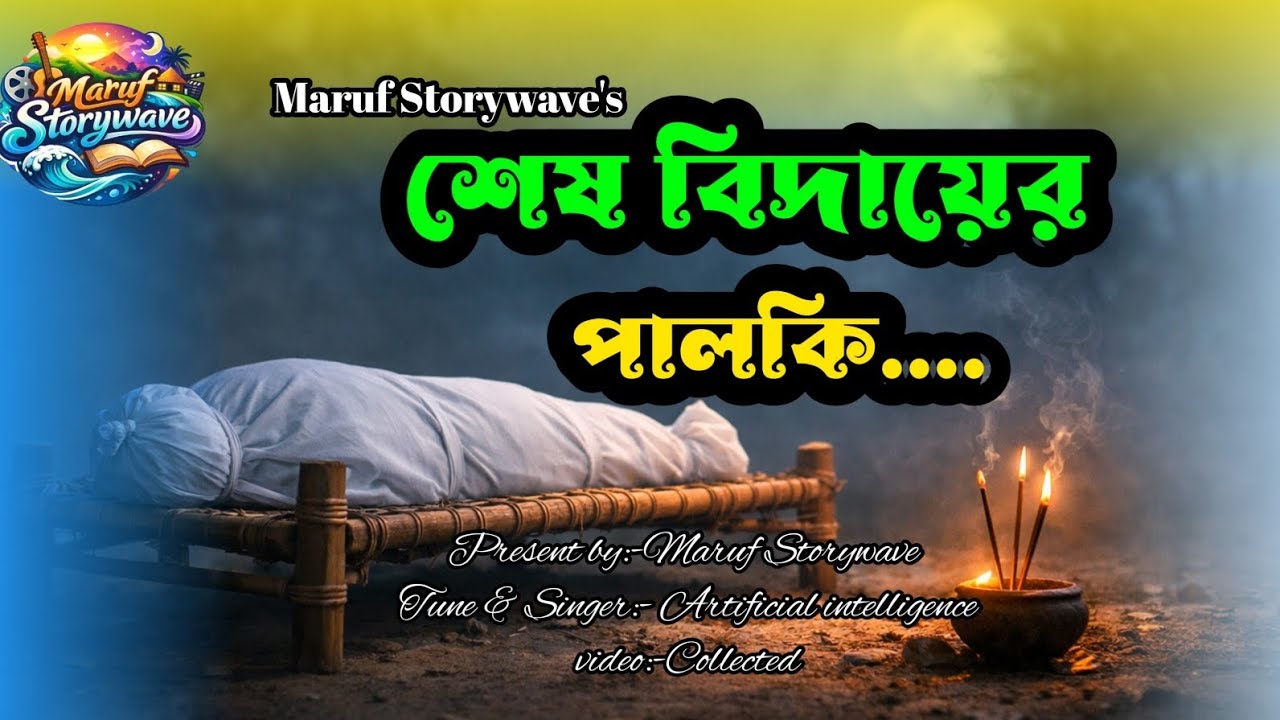 শেষ বিদায়ের পালকী | হৃদয়স্পর্শী ইসলামি নাশিদ | Emotional Bangla Islamic Song 2026 | Maruf Storywave 