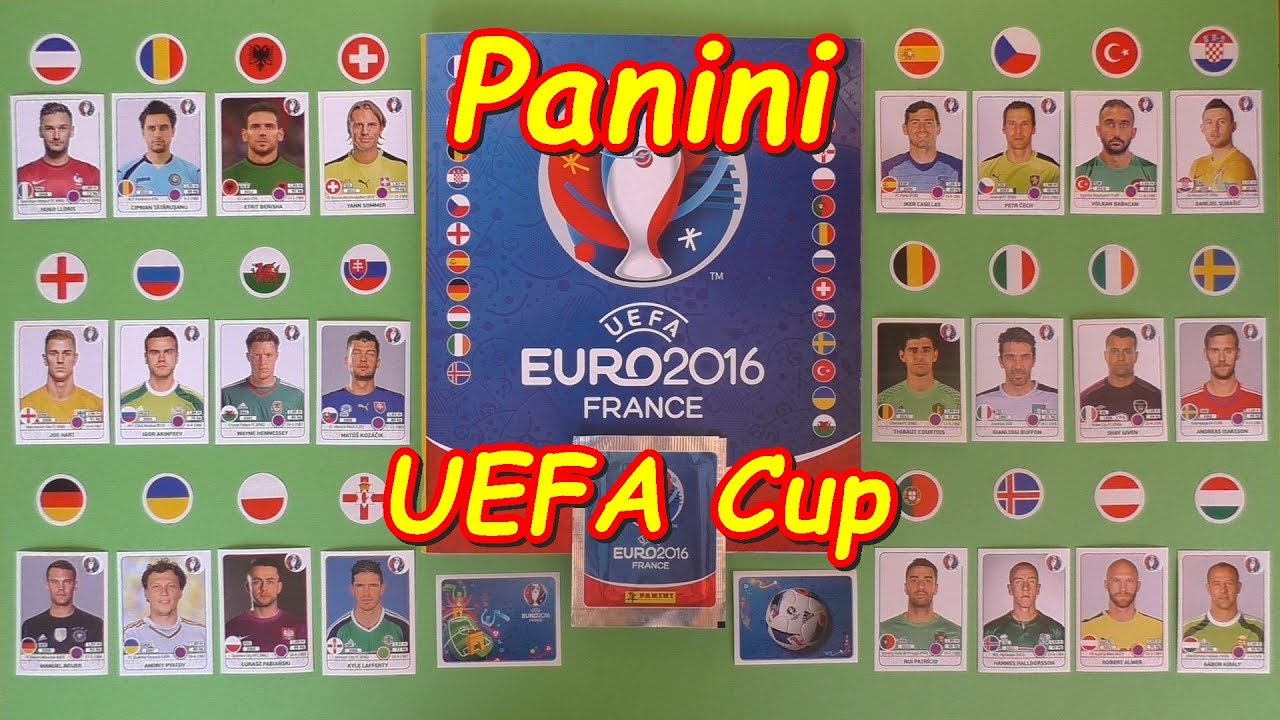 PANINI STICKER UEFA CUP 2016 new sticker for Panini Album Lucky Bag