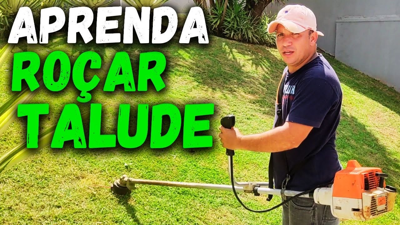 RO&Ccedil;ANDO TALUDE - Como Ro&ccedil;ar Talude - Dia Dia do Jardineiro