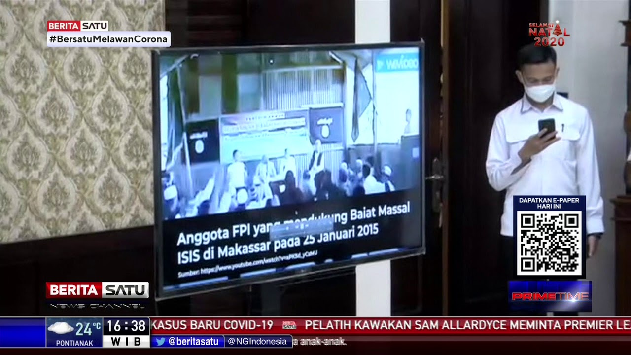 FPI Dibubarkan, Pemerintah Perlihatkan Video Dosa Masa Lalu FPI