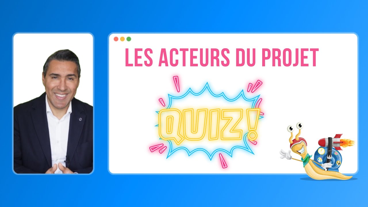 Exam PMP® - Quiz - Les acteurs du projet