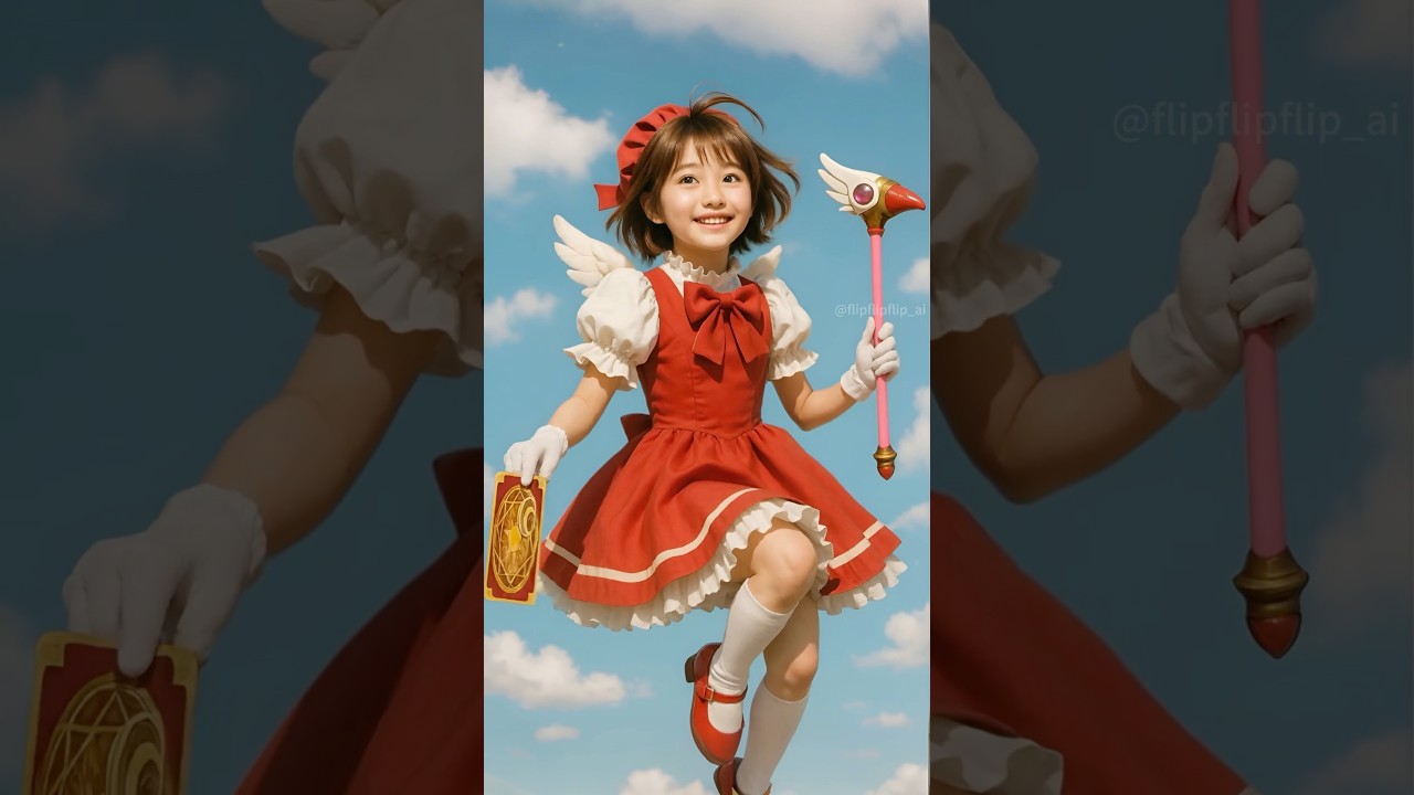 Cardcaptor Sakura live action by ai #aivideo #cardcaptorsakura #ai #anime