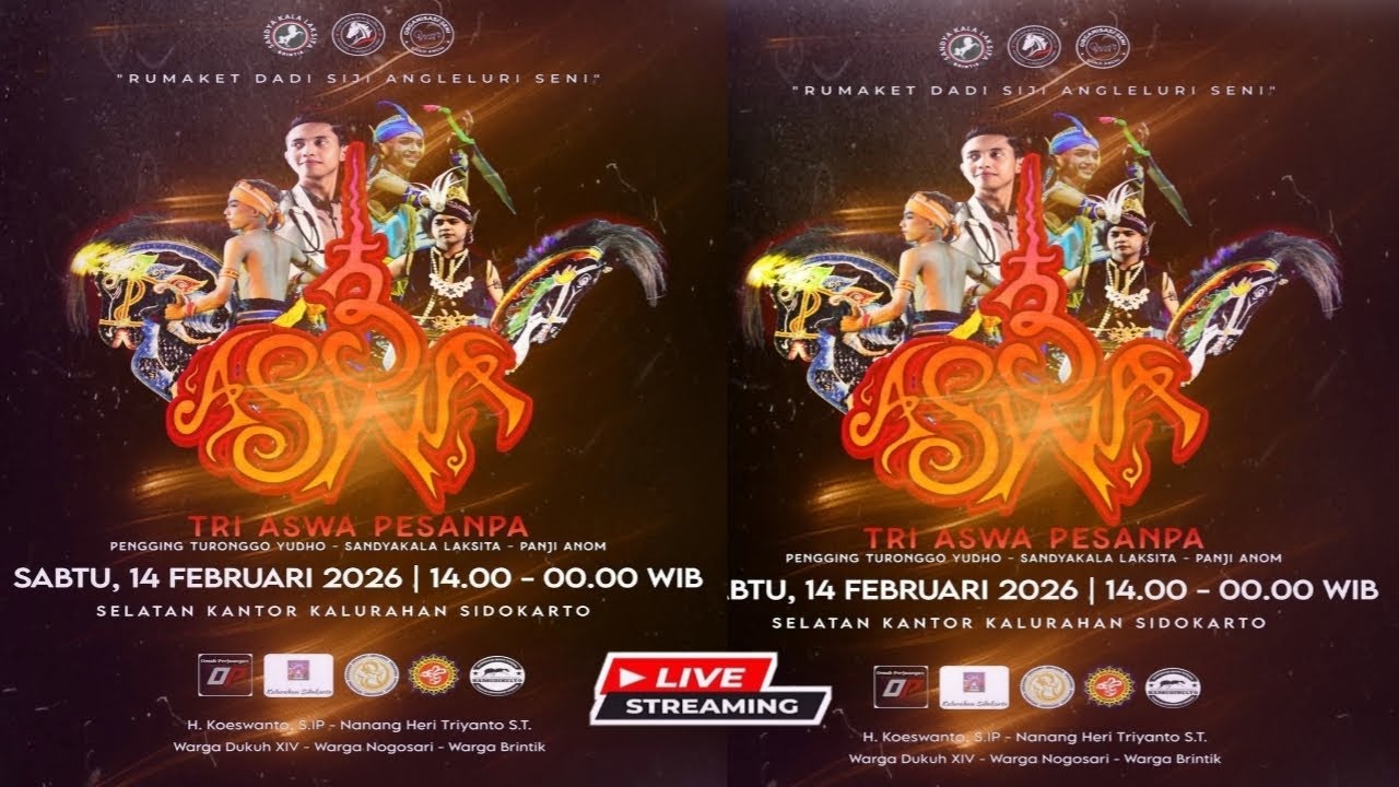 🔴 Live Jathilan Hari Ini ‼️ Tri Aswa Pesanpa