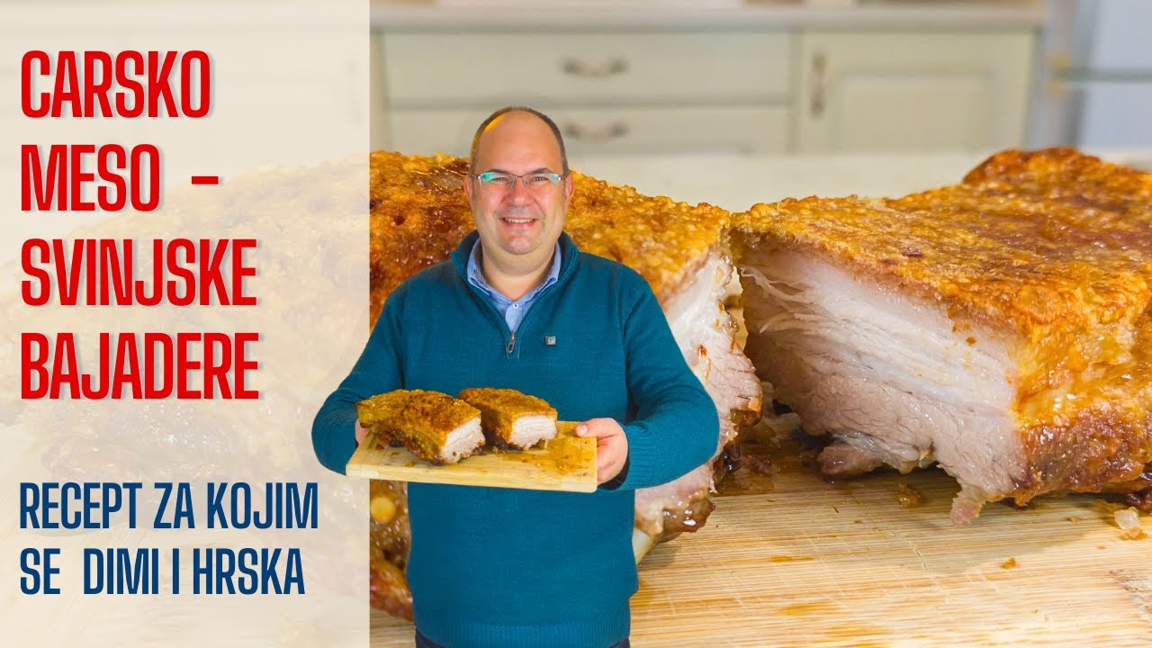 CARSKI recept za carsko meso: BAJADERE zbog kojih se dimi cijela kuća! 🔥