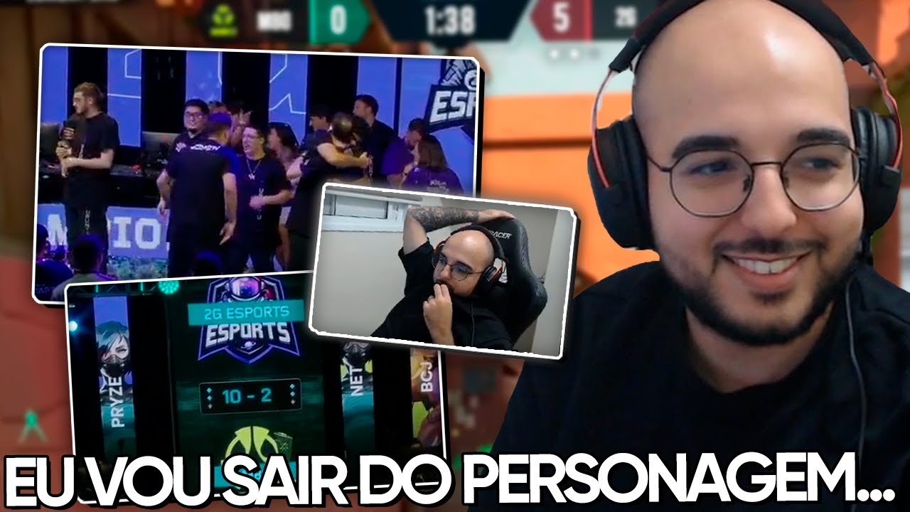 SACY ANALISANDO, REAGINDO E QUASE INFARTANDO NA VITORIA DA 2G NO ASCENSION!!!