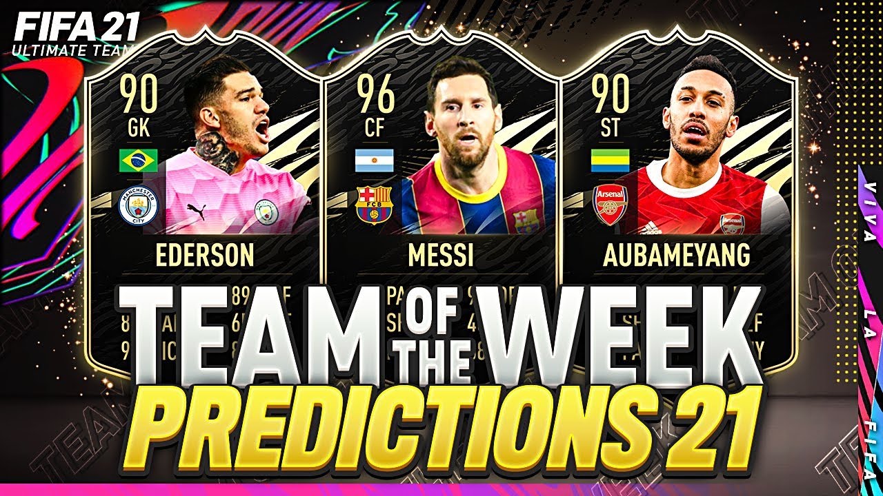 FIFA 21 | TOTW 21 PREDICTIONS😱🔥| TEAM OF THE WEEK 21 | w/ CB MENDY, AUBAMEYANG, EDERSON & 96 MESSI