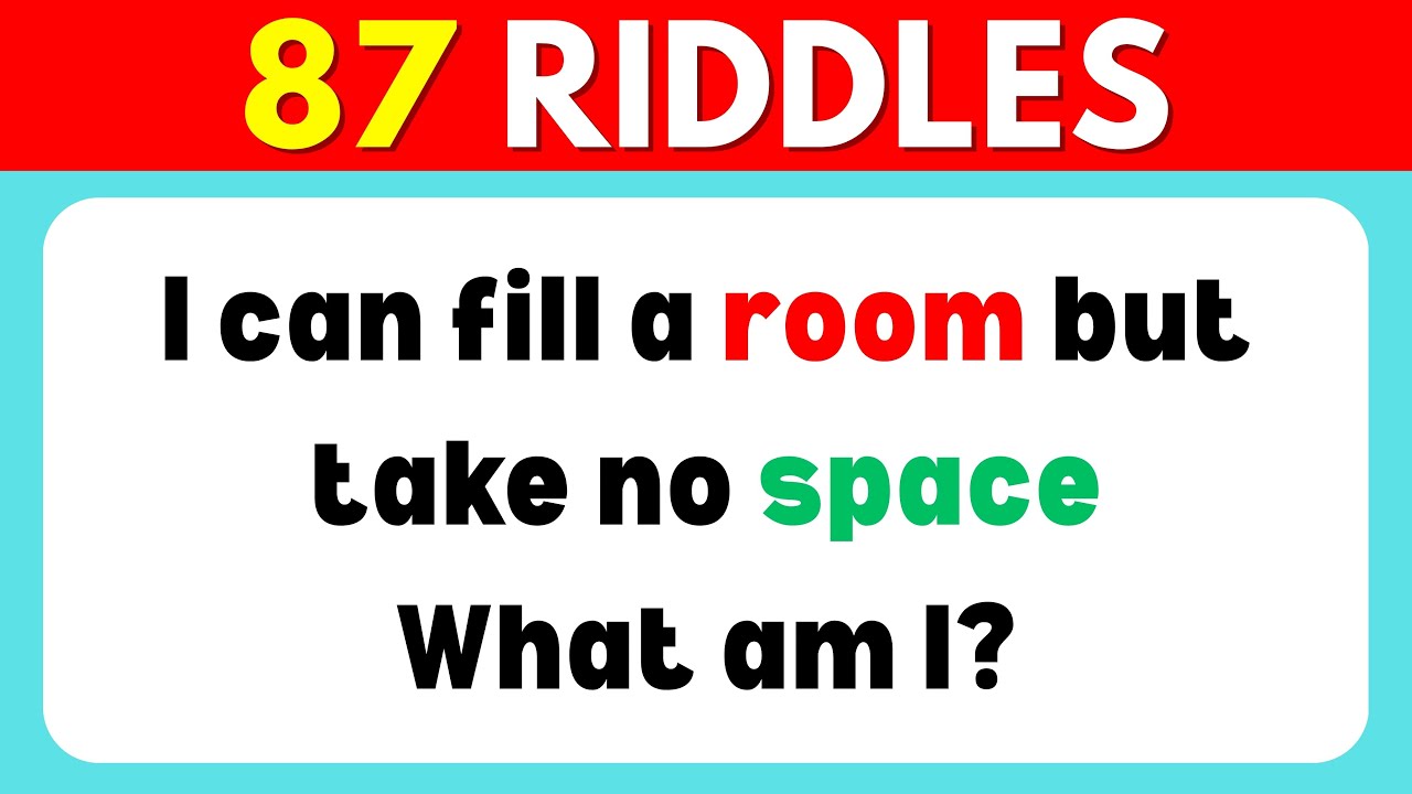 Fun & Challenging Riddles 🤔 | Hard Brain Teasers to Test Your Mind