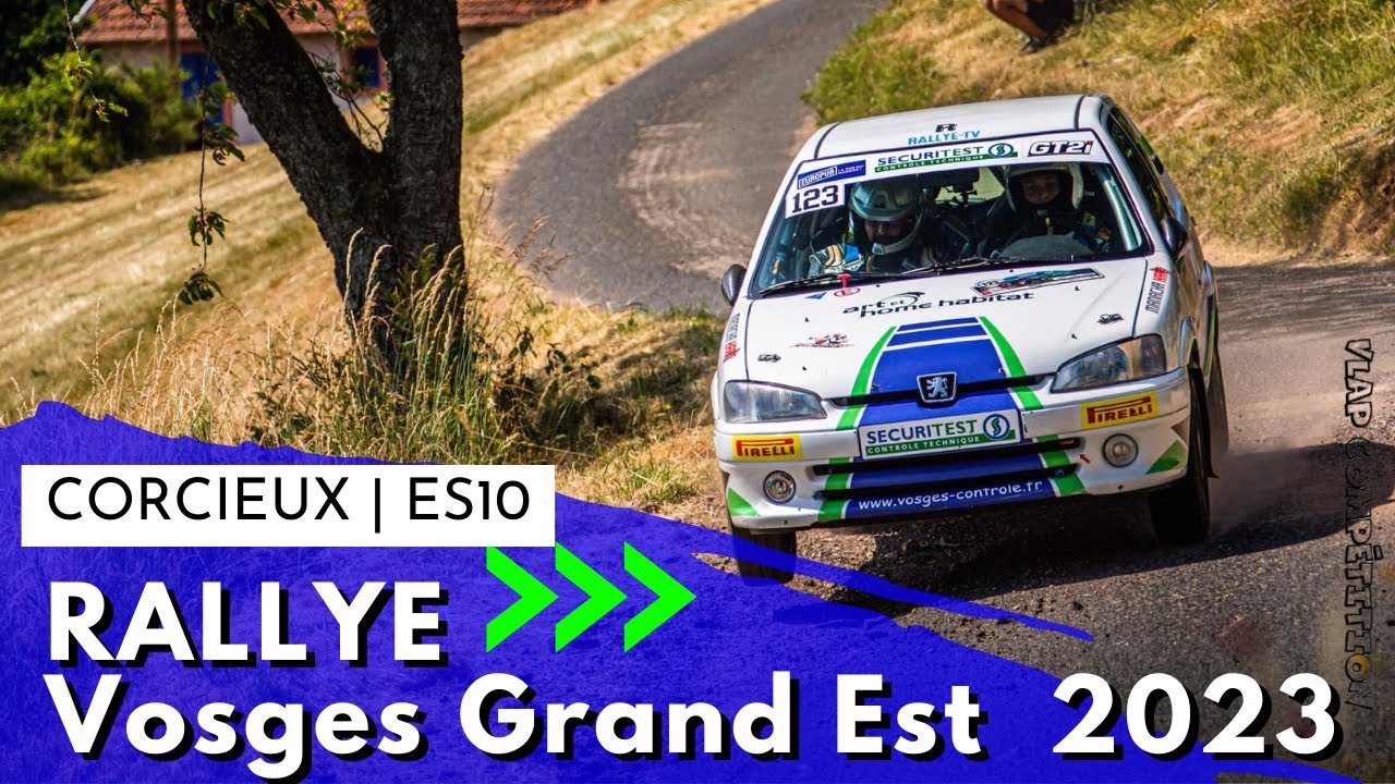 🔵🟢[OnBoard] Rallye Vosges Grand Est ES10 - Corcieux