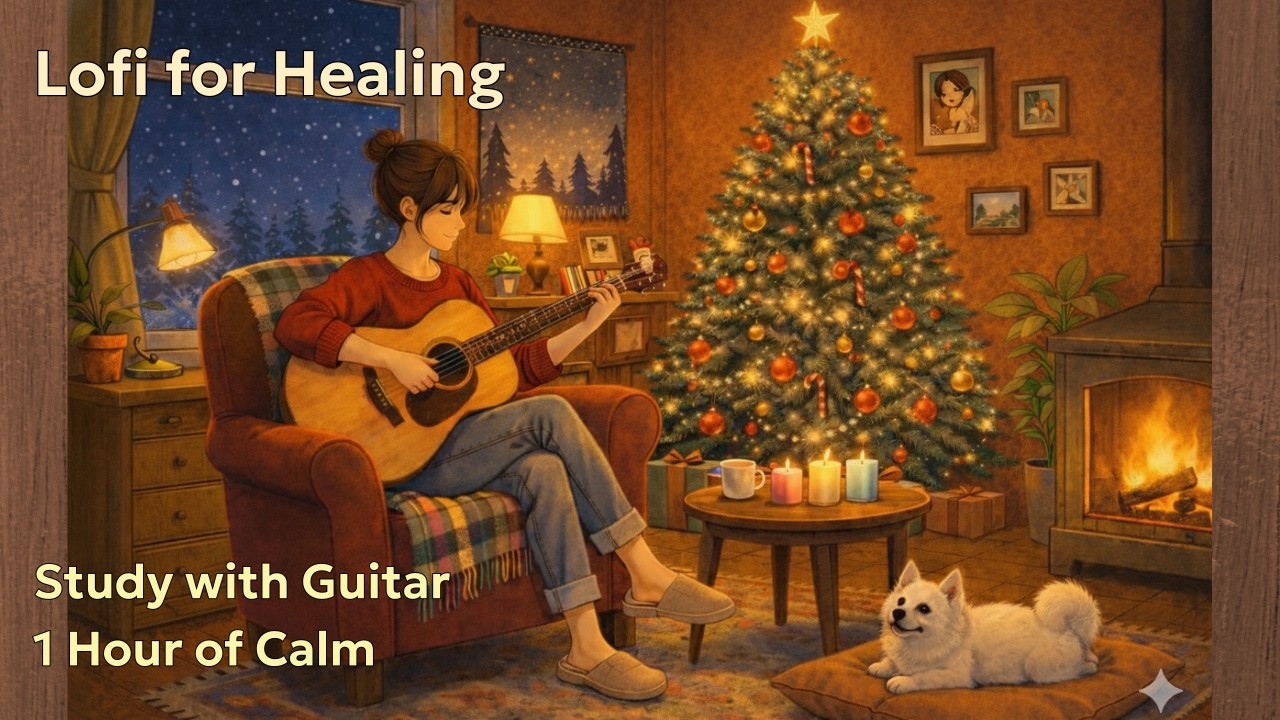 Warm Classical Guitar Lo-fi (1 Hour)