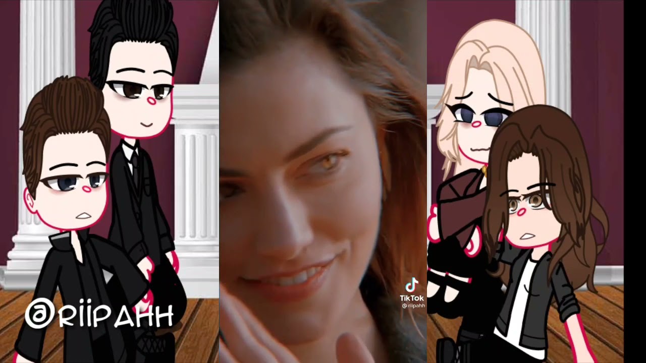 Past Originals + Hayley react to Hope Mikelson/gacha club/made by♡Demon♡