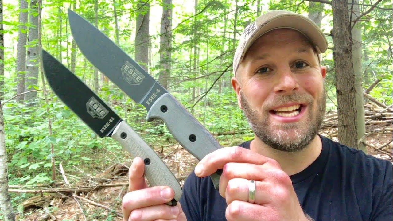 ESEE 6 VS. ESEE 6HM: Who Wins? Survival Knife Showdown - Only One Can Be The Victor!