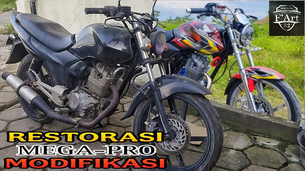 RESTORASI DAN MODIFIKASI HONDA MEGAPRO