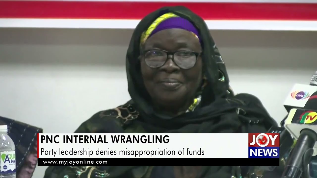 PNC internal wrangling: Party leadership denies misappropriation of funds.