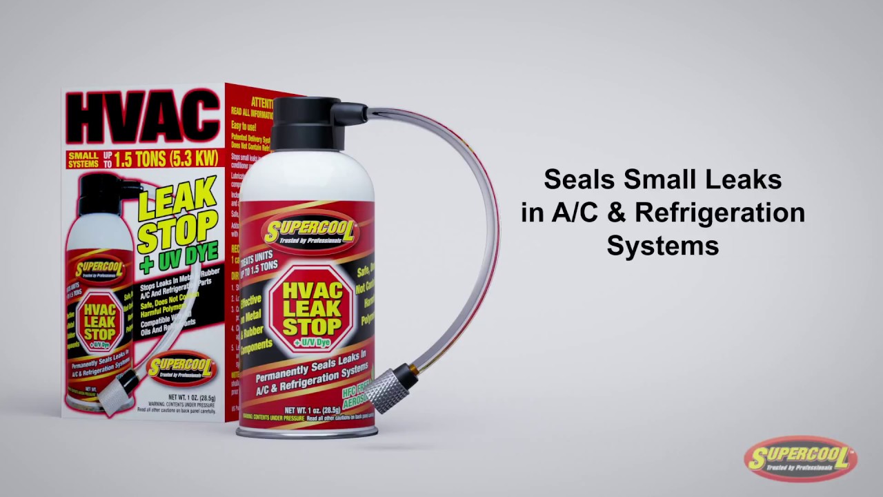 Supercool HVAC Total Leak Stop + UV Dye